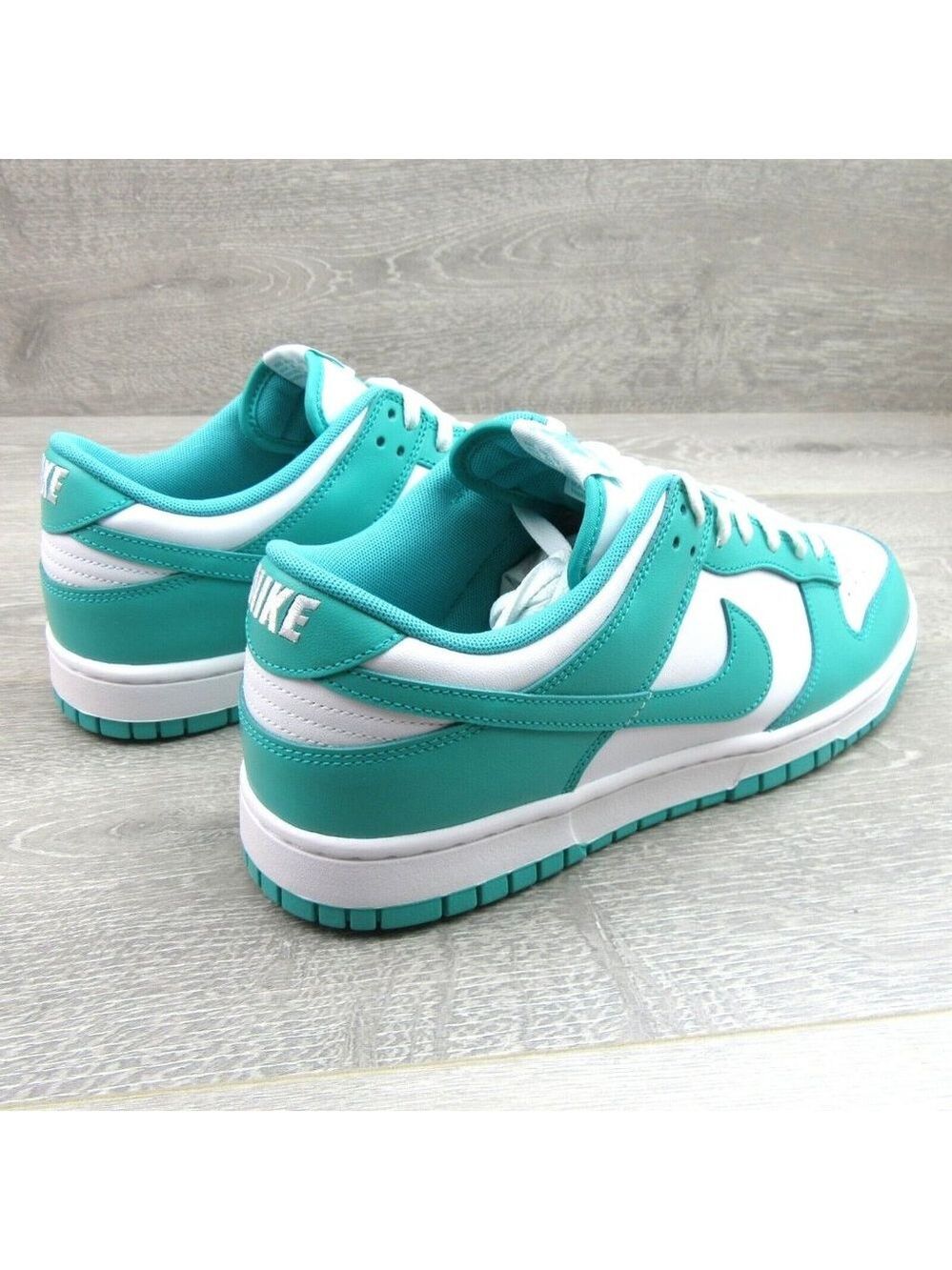 Nike Dunk Low Retro Jade White Sneakers Mens Size 9.5 NEW - Picture 7 of 14